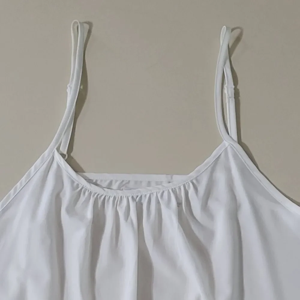 Time and Tru White Camisole Tank Top - Picture 7 of 11